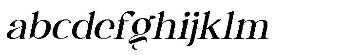 Shoshin Black Semi Expanded Italic FONT