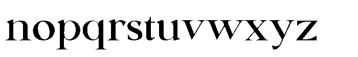 Shoshin Black Semi Expanded Font LOWERCASE