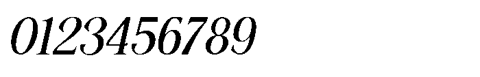 Shoshin Bold Semi Condensed Italic Font OTHER CHARS