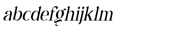 Shoshin Bold Semi Condensed Italic FONT