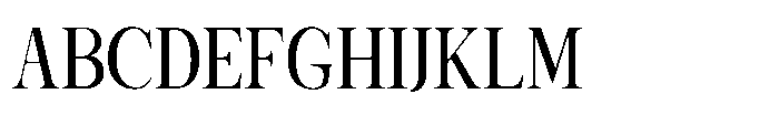 Shoshin Bold Semi Condensed Font UPPERCASE