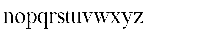 Shoshin Bold Semi Condensed Font LOWERCASE