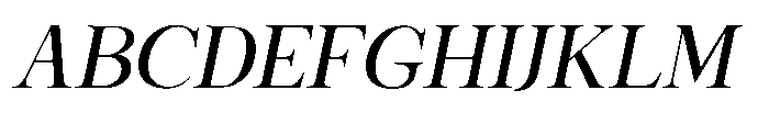 Shoshin Bold Semi Expanded Italic Font UPPERCASE