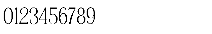 Shoshin Condensed Font OTHER CHARS
