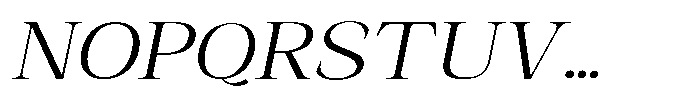 Shoshin Expanded Italic Font UPPERCASE