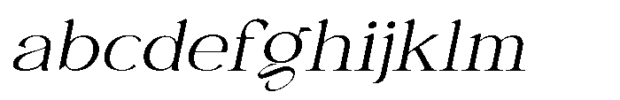 Shoshin Expanded Italic FONT