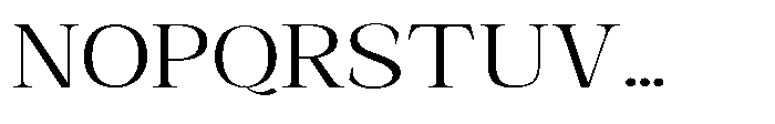 Shoshin Expanded Font UPPERCASE