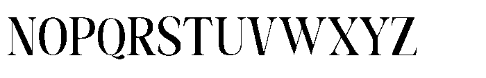 Shoshin Extra Bold Semi Condensed Font UPPERCASE