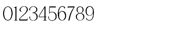 Shoshin Extra Light Semi Condensed Font OTHER CHARS