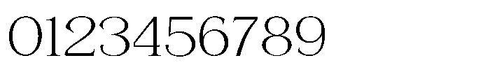 Shoshin Extra Light Semi Expanded Font OTHER CHARS