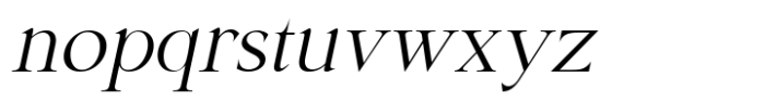 Shoshin Italic Font LOWERCASE
