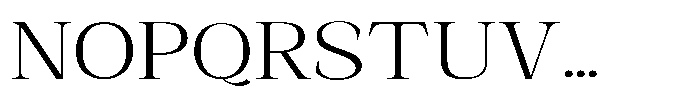 Shoshin Light Expanded Font UPPERCASE