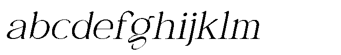 Shoshin Light Semi Expanded Italic FONT