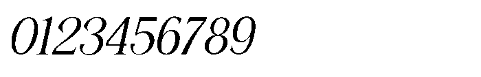 Shoshin Medium Semi Condensed Italic Font OTHER CHARS