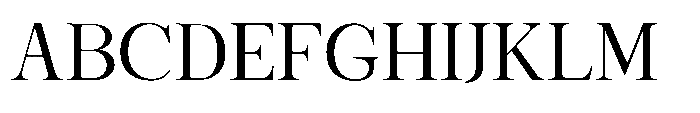 Shoshin Medium Semi Expanded Font UPPERCASE
