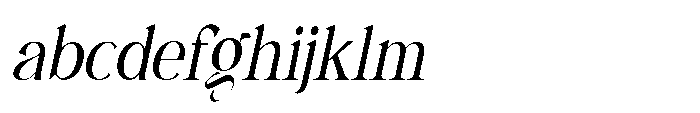 Shoshin Semi Bold Semi Condensed Italic FONT