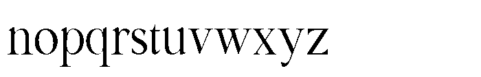Shoshin Semi Bold Semi Condensed Font LOWERCASE