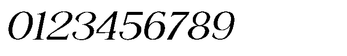 Shoshin Semi Bold Semi Expanded Italic Font OTHER CHARS