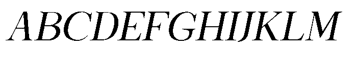 Shoshin Semi Bold Semi Expanded Italic Font UPPERCASE