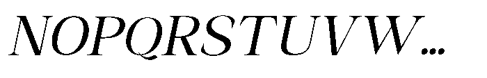 Shoshin Semi Bold Semi Expanded Italic Font UPPERCASE