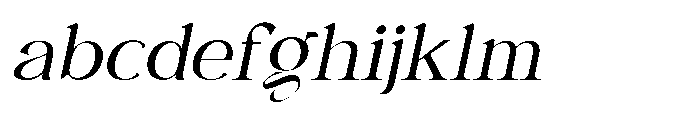 Shoshin Semi Bold Semi Expanded Italic FONT
