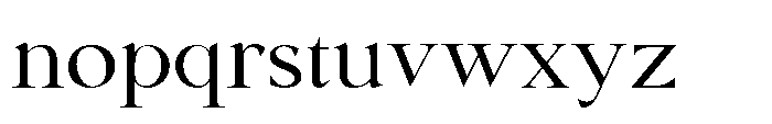 Shoshin Semi Bold Semi Expanded Font LOWERCASE