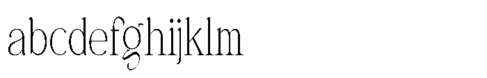 Shoshin Thin Condensed FONT