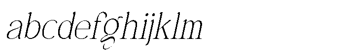 Shoshin Thin Semi Condensed Italic FONT