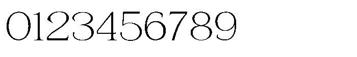 Shoshin Thin Semi Expanded Font OTHER CHARS