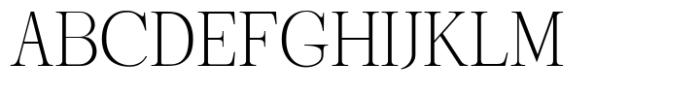 Shoshin Thin Font UPPERCASE