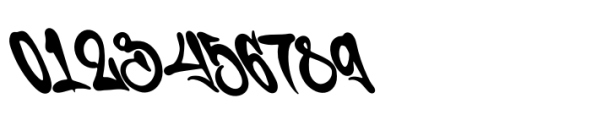 Shotgun Blues Graffiti Regular Font OTHER CHARS