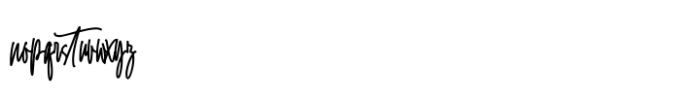 Shouthamton Dusthance Font LOWERCASE