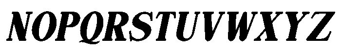 Show Card Shop JNL Show Card Shop Oblique JNL Regular Font UPPERCASE