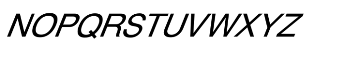 Shree Bangali 1504 Italic Font UPPERCASE