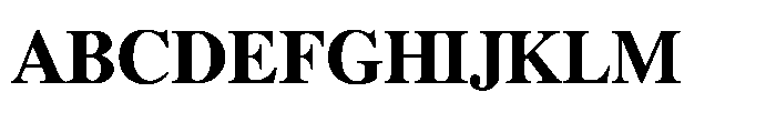 Shree Bangali 1566 Font UPPERCASE