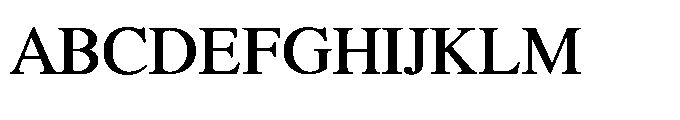 Shree Bangali 5132 Bold Font UPPERCASE