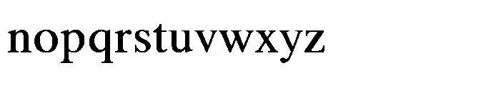 Shree Bangali 5132 Bold Font LOWERCASE
