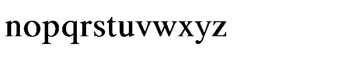 Shree Bangali 5140 Bold Font LOWERCASE