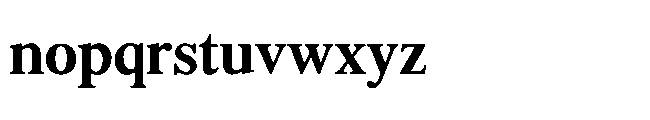 Shree Bangali 5143 Medium Font LOWERCASE