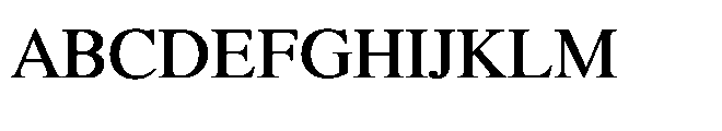 Shree Bangali 5143 Font UPPERCASE