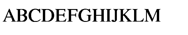 Shree Bangali 5146 Bold Font UPPERCASE