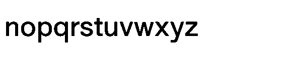 Shree Bangali 5152 Bold Font LOWERCASE