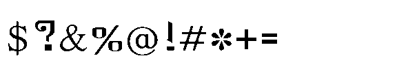 Shree Bangali 5152 Font OTHER CHARS