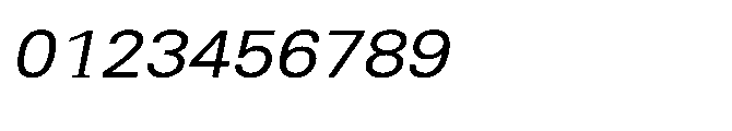 Shree Bangali 5157 Black Italic Font OTHER CHARS