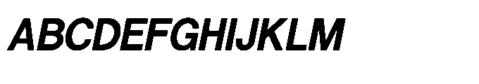 Shree Bangali 5157 Bold Italic Font UPPERCASE