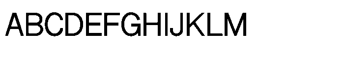 Shree Bangali 5157 Medium Font UPPERCASE