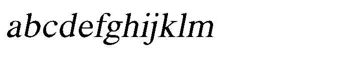 Shree Bangali 5161 Italic FONT