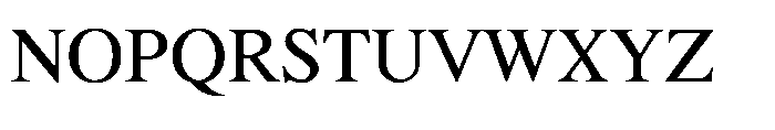 Shree Bangali 5161 Font UPPERCASE
