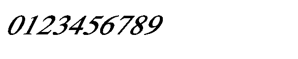 Shree Bangali 5163 Bold Font OTHER CHARS