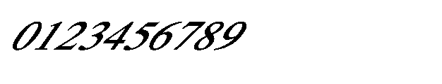 Shree Bangali 5163 Italic Font OTHER CHARS
